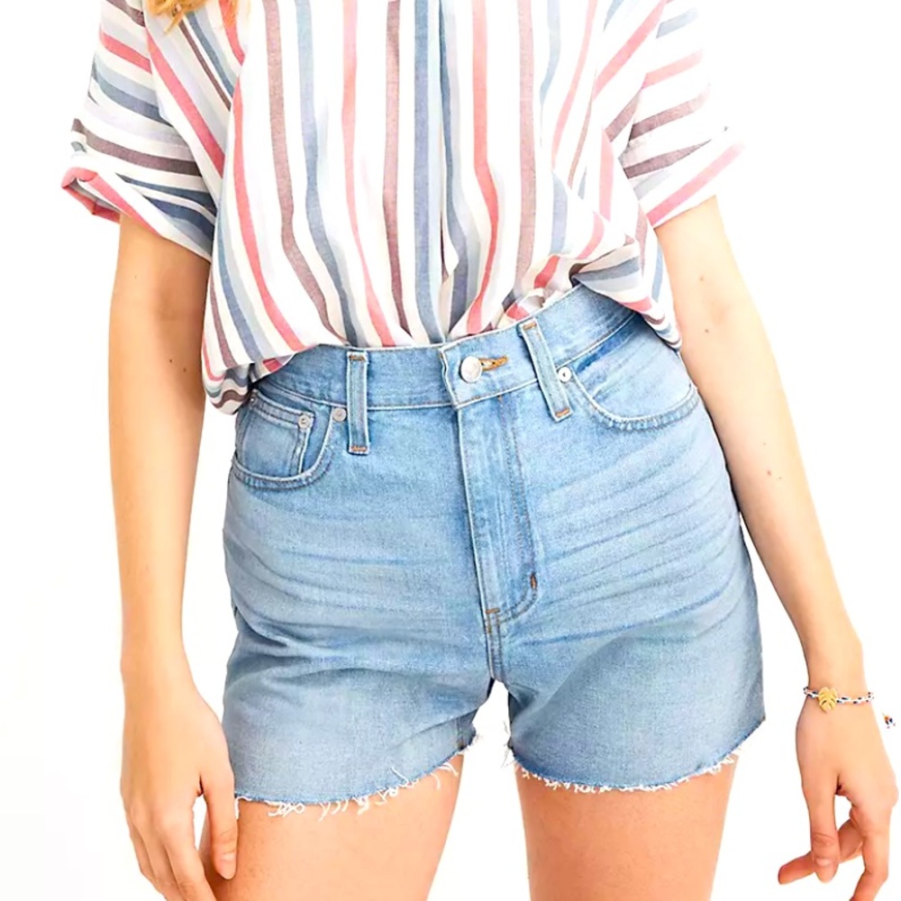 Madewell Perfect Jean Short 3 1/2” Inseam
